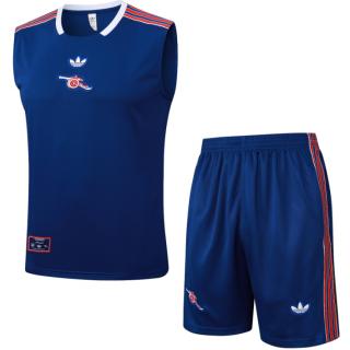 Chaleco+bermudas Arsenal 25/26-Retro Azul